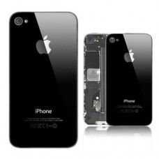 iPhone 4s - OEM New Battery Cover Glass Replacement Parts - Black